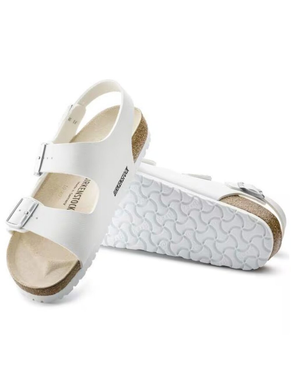 Birkenstock Milano Birko-Flor White Sandals